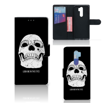 Telefoonhoesje met Naam Xiaomi Note 8 Pro Skull Eyes Telefoonhoesje met Naam Xiaomi Note 8 Pro Skull Eyes