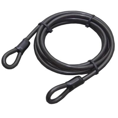 Python Kabel Voor Hangslot 2,5 Meter Staal 10 X 250 Mm Zwart