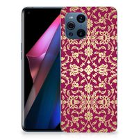 Siliconen Hoesje OPPO Find X3 | X3 Pro Barok Pink - thumbnail