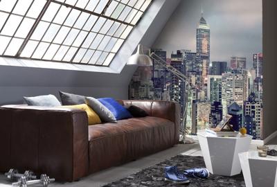 Skyline 8-delig Fotobehang 368x254cm Skyline 8-delig Fotobehang 368x254cm