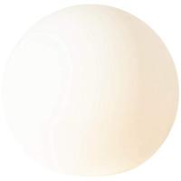 BRILLIANT lamp Garden buitenlamp bol 60cm wit | 1x A60, E27, 60W, gf normale lampen niet gespecificeerd Inclusief stekker | IP-beschermingsklasse: 44 - spatwaterdicht