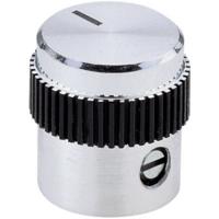 Mentor 5615.6614 5615.6614 Draaiknop Aluminium (Ø x h) 15 mm x 15 mm 1 stuk(s) - thumbnail