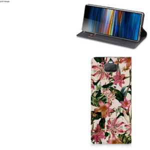 Sony Xperia 10 Smart Cover Flowers