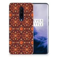 OnePlus 7 Pro TPU bumper Batik Brown - thumbnail