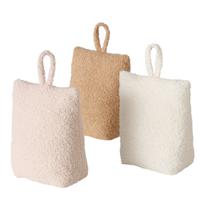 Boltze Home Deurstopper Filicio Van Teddystof L18cm X B10cm X H22cm In Beige,