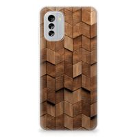 Bumper Hoesje voor Nokia G60 Wooden Cubes - thumbnail