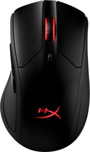 HyperX Pulsefire Dart Wireless Gaming-muis Draadloos, Radiografisch, Kabelgebonden Optisch Zwart 6 Toetsen 16000 dpi Verlicht