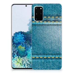 Samsung Galaxy S20 Plus Silicone Back Cover Jeans