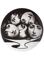 Fornasetti assiette décorative Tema e Variazioni No. 104 - Noir