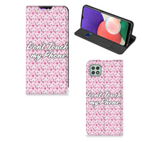 Samsung Galaxy A22 5G Design Case Flowers Pink DTMP