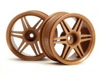 12 spoke corsa wheel gold 26mm (3mm offset) - thumbnail