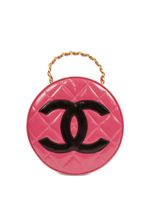 CHANEL Pre-Owned sac à main arrondi à design matelassé (1995) - Rose - thumbnail