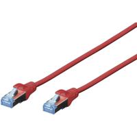 Digitus DK-1532-020/R RJ45 Netwerkkabel, patchkabel CAT 5e SF/UTP 2.00 m Rood Verdraaide paren 1 stuk(s) - thumbnail