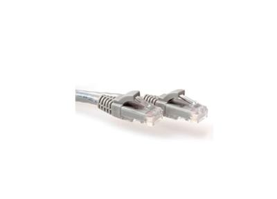 ACT CAT6A U/UTP SNAGLESS GY 1.00M