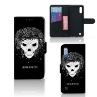 Telefoonhoesje met Naam Samsung Galaxy M10 Skull Hair