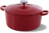 BK Braadpan Bourgogne - Chili Red - ø 24 cm / 4.2 liter - thumbnail