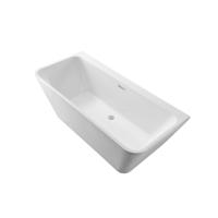 Galva Caldaro back to wall ligbad 170x75cm met badafvoer wit