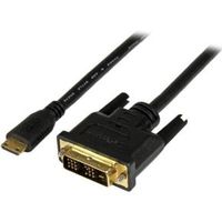 StarTech.com 2 m mini HDMI-naar-DVI-D-kabel M/M - thumbnail