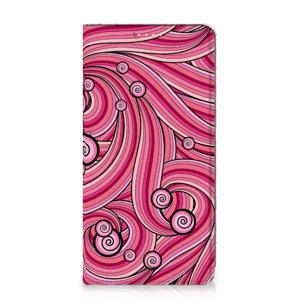 Samsung Galaxy S20 FE Bookcase Swirl Pink