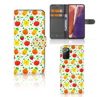 Samsung Galaxy Note 20 Book Cover Fruits - thumbnail