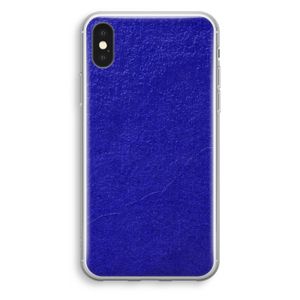 Majorelle Blue: iPhone X Transparant Hoesje