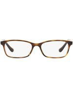 Vogue Eyewear lunettes de vue rectangulaires à effet écailles de tortue - Marron