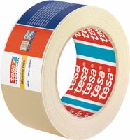 Tesa Afplakband | licht gecrêpt | lichtbeige | lengte 50 m | breedte 50 mm | wiel | 6 stuks - 04323-00044-00 04323-00044-00