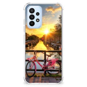 Samsung Galaxy A23 Telefoonhoesje met valbescherming Amsterdamse Grachten