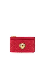 Dolce & Gabbana porte-cartes à logo - Rouge