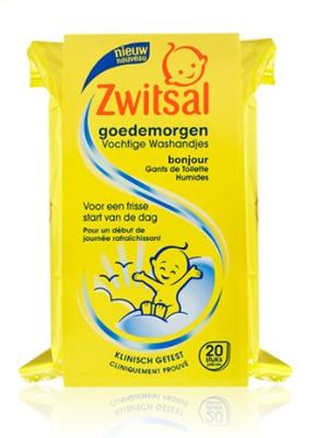 Zwitsal Zwitsal Vochtige Washandjes - 20 Stuks