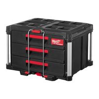 Milwaukee PACKOUT Toolbox | met 3 lades - 4932472130