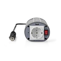 Nedis PIMS15012 Stroomomvormer Gemodificeerde Sinusgolf 12 V Dc - 230 V Ac 150 W 1x Schuko / 1x Usb-uitgang