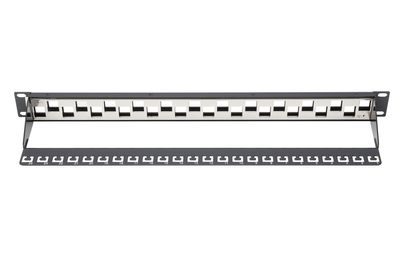 Digitus DN-91412 24 poorten Netwerkpatchpaneel 483 mm (19) Zonder connectoren 1 HE