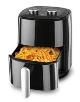 GOURMETmaxx Heteluchtfriteuse, 3,1 liter, airfryer met timer van 60 minuten en 6 functies, incl. ontdooien en verwarmen, energiebesparend en reukloos frituren, vrijwel zonder olie, 1350 W