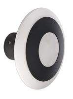 Deko-Light | LED 3000K wandlamp wandlamp binnen 360° stralingshoek | Bermuda II zwartgrijs