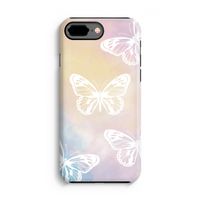 White butterfly: iPhone 8 Plus Tough Case