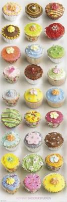 Howard Shooter Cupcakes Poster 53x158cm