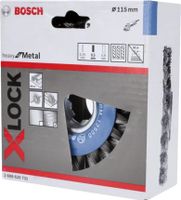 Bosch Accessories 2608620731 Schijfborstel Heavy for Metal X-LOCK, getordeerd, 115 mm, 0,5 mm, 12 mm 1 stuk(s) - thumbnail