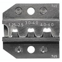 Rennsteig Werkzeuge 624 745 3 0 Krimpinzet Ongeïsoleerde platte connectoren 1.25 tot 6 mm² Geschikt voor merk Rennsteig Werkzeuge PEW 12 - thumbnail