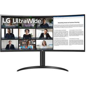 LG UW 34WR55QC-B.AEU computer monitor 86,4 cm (34") 3440 x 1440 Pixels Wide Quad HD LED Zwart