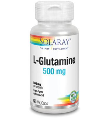 Solaray Solaray L-glutamine 500mg (50vc) Solaray Solaray L-glutamine 500mg (50vc)