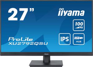 iiyama ProLite computer monitor 68,6 cm (27") 2560 x 1440 Pixels Dual WQHD LED Zwart