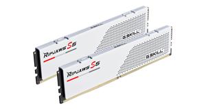 G.Skill Ripjaws S5 Werkgeheugenset voor PC Retail DDR5 64 GB 2 x 32 GB Non-ECC 6000 MHz 288-pins DIMM CL30 F5-6000J3040G32GX2-RS5W