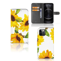 Hoesje voor Apple iPhone 12 Pro Max Zonnebloemen