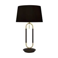 Searchlight Jazz Vloerlamp - Satin Brass - thumbnail