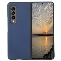 Samsung Galaxy Z Fold4 Getextureerde Hybrid Case - Blauw - thumbnail