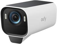 eufy Beveiliging eufyCam S3 Pro Add-on zonne-beveiligingscamera buiten draadloos, kleur nachtzicht, 4K-resolutie, Forever Power 2.0, gezichtsherkenning AI, uitbreidbare lokale opslag, geen