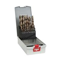 Bosch Professional 25-delige HSS-Cobalt ProBox-metaalborenset (voor roestvrij staal, Ø 1-13 mm, accessoires boor-/schroefmachine en boorstandaard)