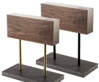 Style de Vie magnetisch messenblok walnoot