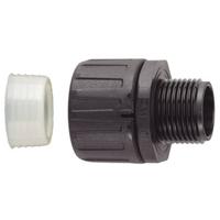 HellermannTyton 166-21603 HGL21-S-M20 Slangbevestiging Zwart M20 16.70 mm Recht 1 stuk(s)